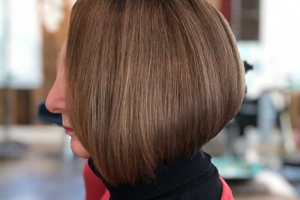 Classic Bob with a Bevel and Subtle Highlight